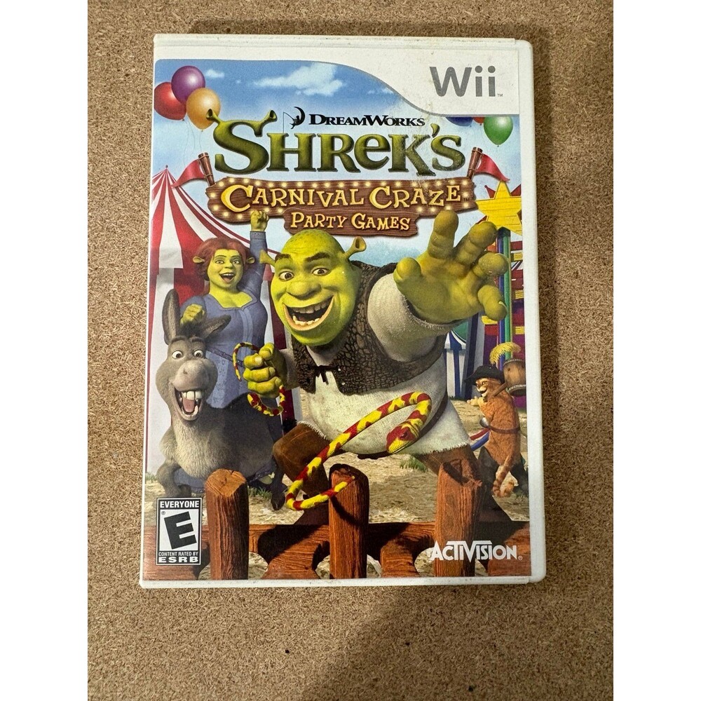 Shrek's Carnival Nintendo Wii